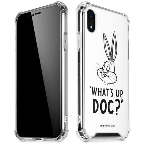 Looney Tunes Bugs Bunny Whats Up Doc iPhone XR Clear Case