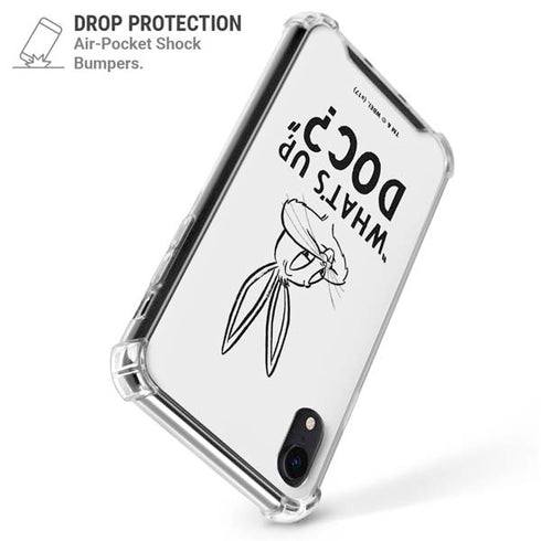 Looney Tunes Bugs Bunny Whats Up Doc iPhone XR Clear Case