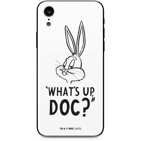 Looney Tunes Bugs Bunny Whats Up Doc iPhone XR Skin