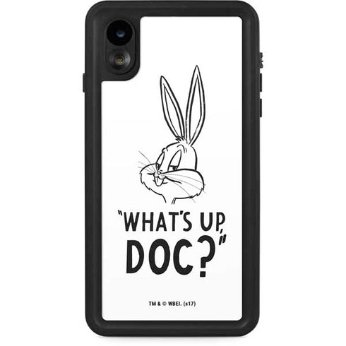 Looney Tunes Bugs Bunny Whats Up Doc iPhone XR Waterproof Case