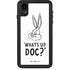 Looney Tunes Bugs Bunny Whats Up Doc iPhone XR Waterproof Case