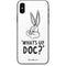 Looney Tunes Bugs Bunny Whats Up Doc iPhone XS Skin