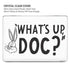 Looney Tunes Bugs Bunny Whats Up Doc MacBook Pro 16in (2021-25) Case plus Skin