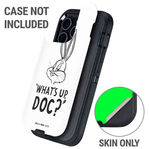 Looney Tunes Bugs Bunny Whats Up Doc Otterbox Defender iPhone Skin