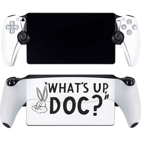 Looney Tunes Bugs Bunny Whats Up Doc PlayStation Portal Remote Player Skin