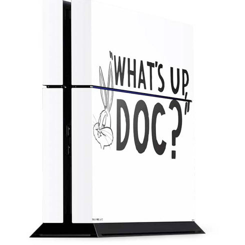 Looney Tunes Bugs Bunny Whats Up Doc PS4 Console Skin