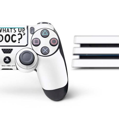 Looney Tunes Bugs Bunny Whats Up Doc PS4 Pro Bundle Skin