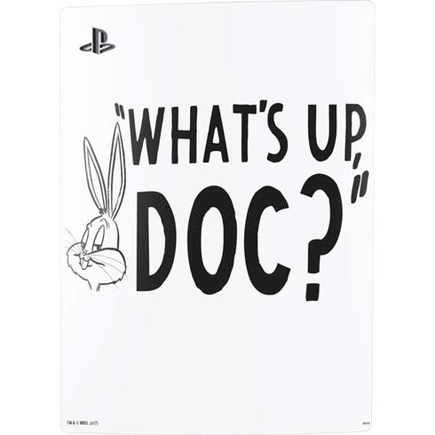 Looney Tunes Bugs Bunny Whats Up Doc PS5 Bundle Skin