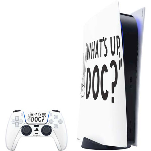 Looney Tunes Bugs Bunny Whats Up Doc PS5 Digital Edition Bundle Skin