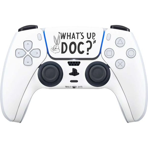 Looney Tunes Bugs Bunny Whats Up Doc PS5 Controller Skin