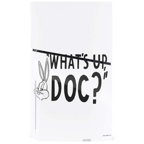 Looney Tunes Bugs Bunny Whats Up Doc PS5 Slim Disk Bundle Skin