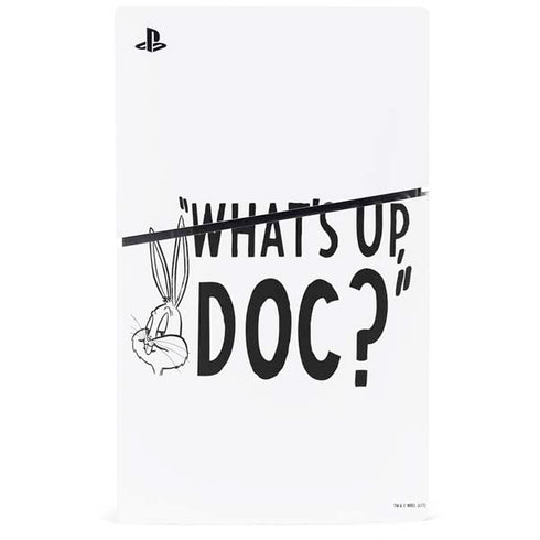 Looney Tunes Bugs Bunny Whats Up Doc PS5 Slim Disk Console Skin