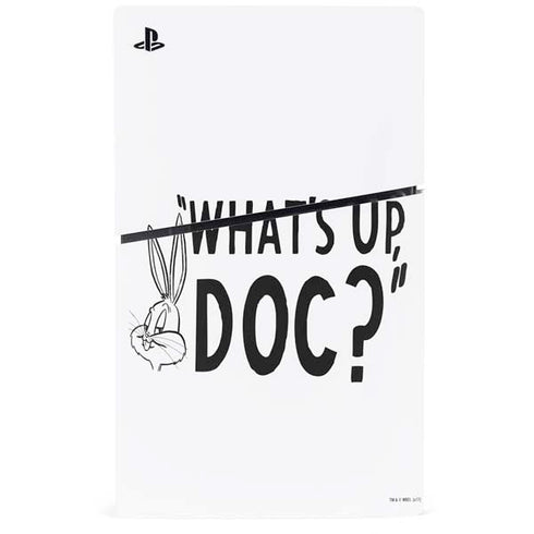 Looney Tunes Bugs Bunny Whats Up Doc PS5 Slim Digital Edition Console Skin