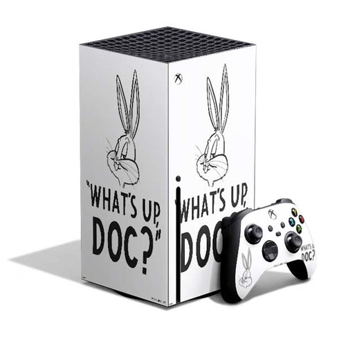 Looney Tunes Bugs Bunny Whats Up Doc Xbox Series X Bundle Skin