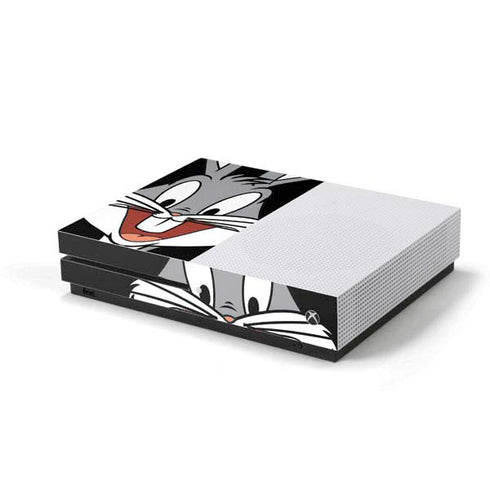 Looney Tunes Bugs Bunny Xbox One S Console Skin