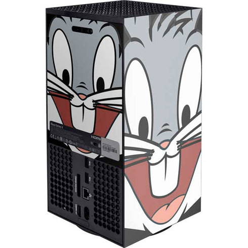 Looney Tunes Bugs Bunny Xbox Series X Console Skin