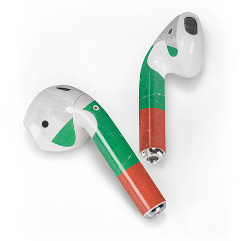 Bulgarian Flag Distressed Apple AirPods 2 Skin