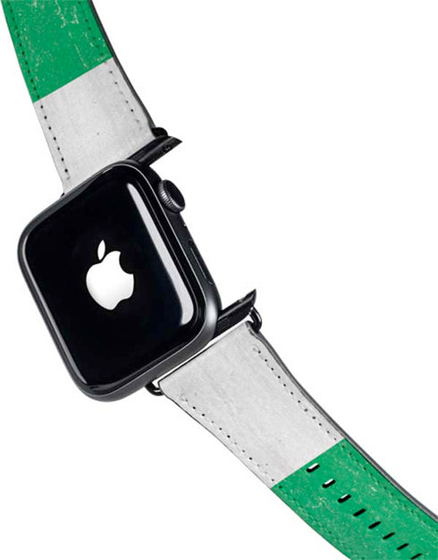 Bulgarian Flag Distressed Apple Watch Band 42-44mm