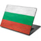 Bulgarian Flag Distressed Dell Chromebook Skin