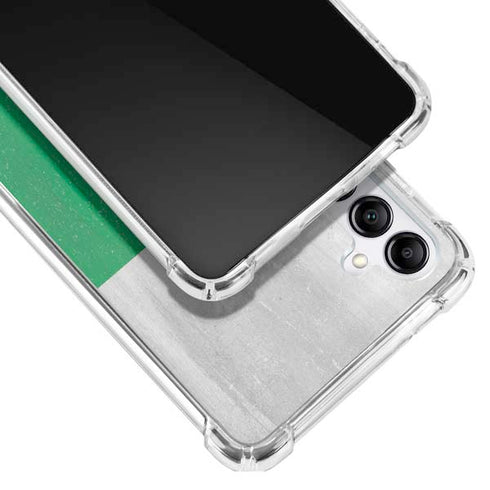 Bulgarian Flag Distressed Galaxy A14 5G Clear Case