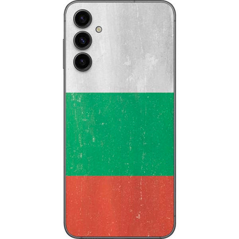 Bulgarian Flag Distressed Galaxy A14 5G Skin