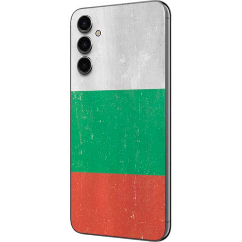 Bulgarian Flag Distressed Galaxy A14 5G Skin
