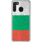 Bulgarian Flag Distressed Galaxy A21 Clear Case