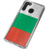 Bulgarian Flag Distressed Galaxy A21 Clear Case