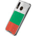 Bulgarian Flag Distressed Galaxy A30 Clear Case