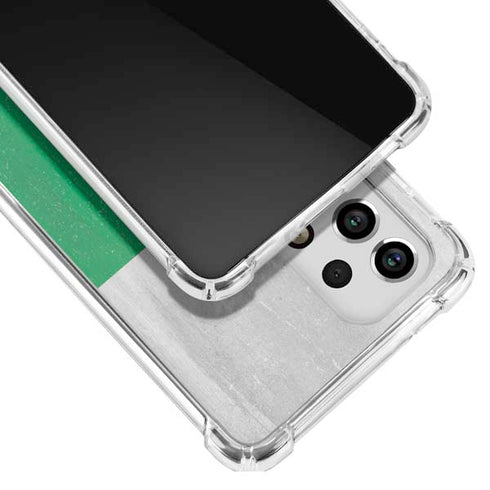 Bulgarian Flag Distressed Galaxy A33 5G Clear Case