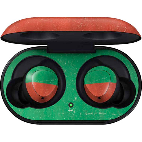 Bulgarian Flag Distressed Galaxy Buds Skin