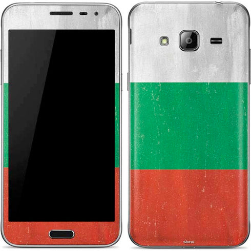 Bulgarian Flag Distressed Galaxy J3 Skin