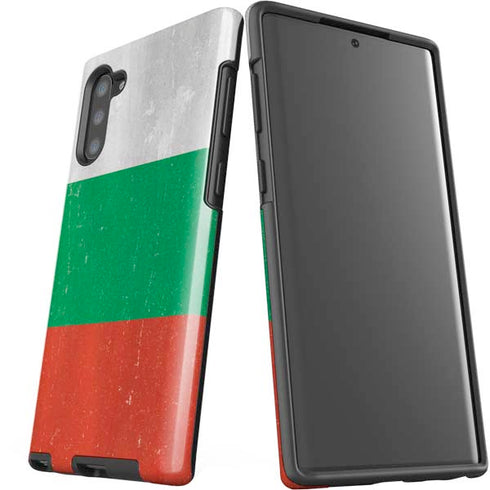 Bulgarian Flag Distressed Galaxy Note 10 Pro Case