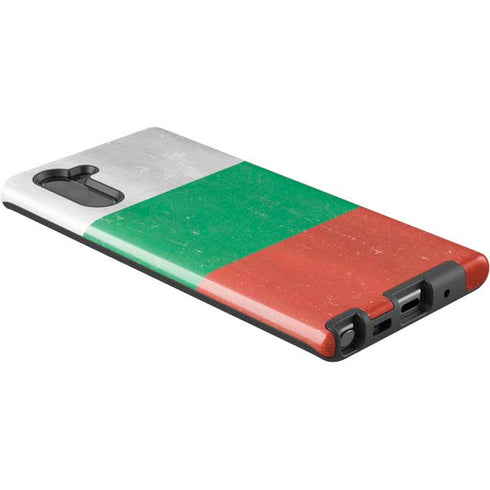 Bulgarian Flag Distressed Galaxy Note 10 Pro Case
