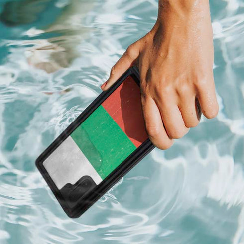 Bulgarian Flag Distressed Galaxy Note 10 Waterproof Case