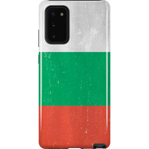 Bulgarian Flag Distressed Galaxy Note20 5G Pro Case