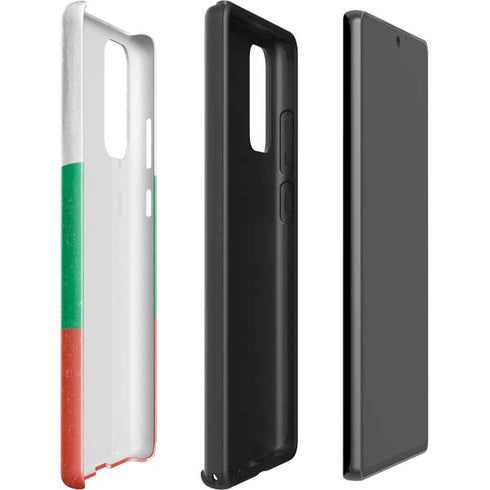 Bulgarian Flag Distressed Galaxy Note20 5G Pro Case