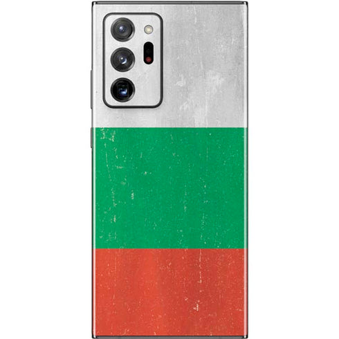 Bulgarian Flag Distressed Galaxy Note20 Ultra 5G Skin