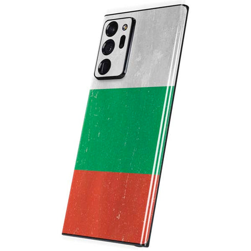 Bulgarian Flag Distressed Galaxy Note20 Ultra 5G Skin
