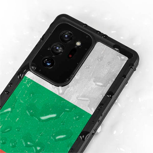 Bulgarian Flag Distressed Galaxy Note20 Ultra 5G Waterproof Case