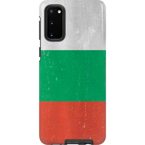 Bulgarian Flag Distressed Galaxy S20 Pro Case
