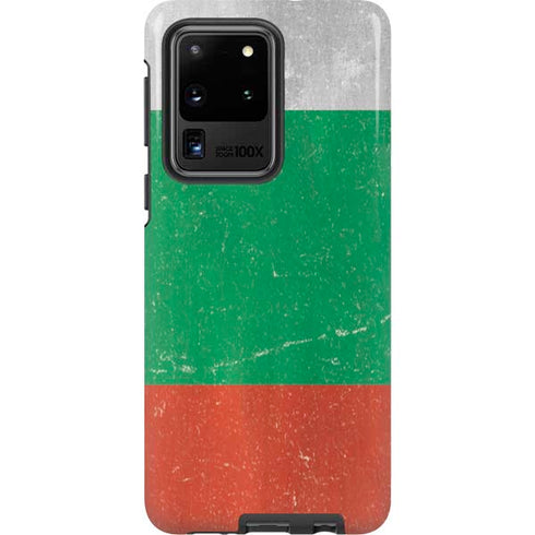 Bulgarian Flag Distressed Galaxy S20 Ultra 5G Pro Case