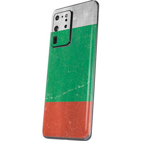 Bulgarian Flag Distressed Galaxy S20 Ultra 5G Skin