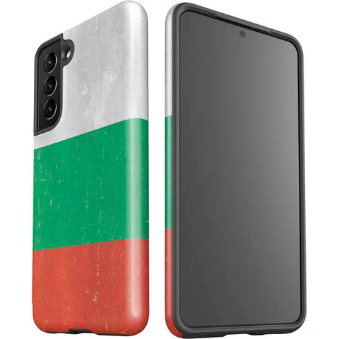 Bulgarian Flag Distressed Galaxy S21 5G Pro Case