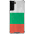 Bulgarian Flag Distressed Galaxy S21 FE Clear Case