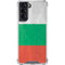 Bulgarian Flag Distressed Galaxy S22 Clear Case