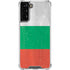 Bulgarian Flag Distressed Galaxy S22 Plus Clear Case