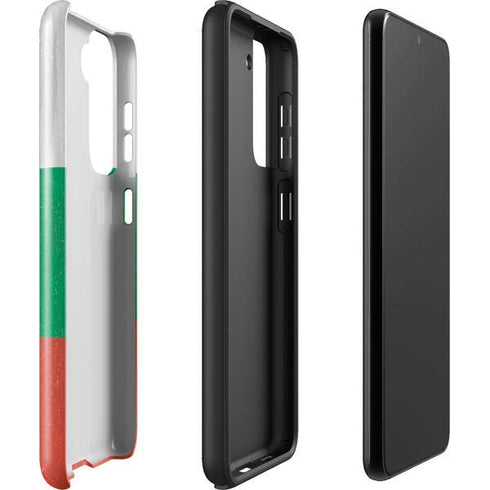 Bulgarian Flag Distressed Galaxy S22 Plus Pro Case