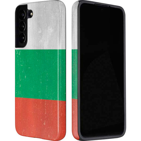 Bulgarian Flag Distressed Galaxy S22 Plus Pro Case