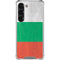 Bulgarian Flag Distressed Galaxy S23 Clear Case